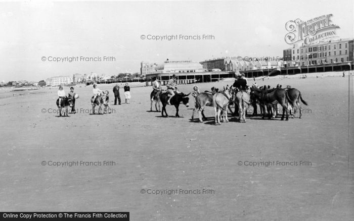 Photo of Burnham On Sea, The Donkeys c.1960
