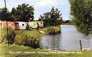 The Lake, Lakeside Holiday Park c.1960, Burnham-on-Sea