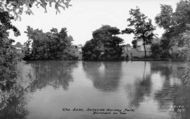 The Lake, Lakeside Holiday Park c.1960, Burnham-on-Sea