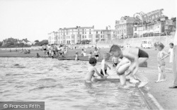 The Paddling Pool c.1955, Burnham-on-Sea
