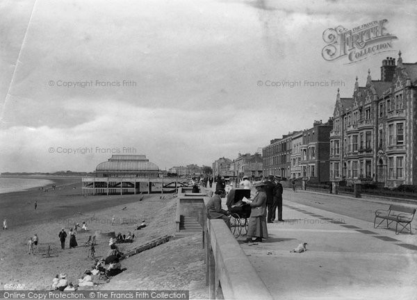 Photo of Burnham On Sea, The Promenade And Pavilion 1913