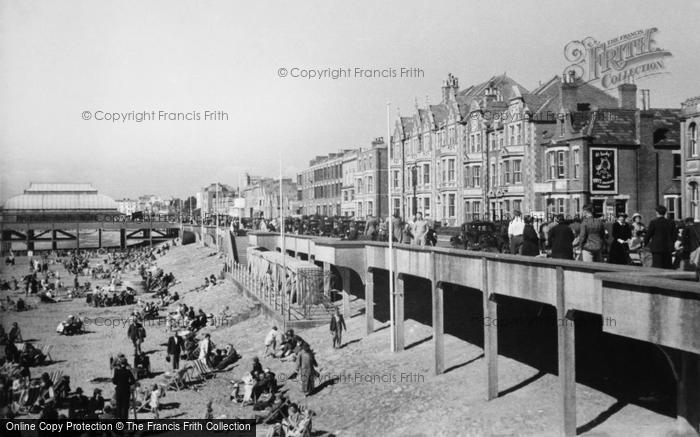 Photo of Burnham On Sea, The Promenade c.1939