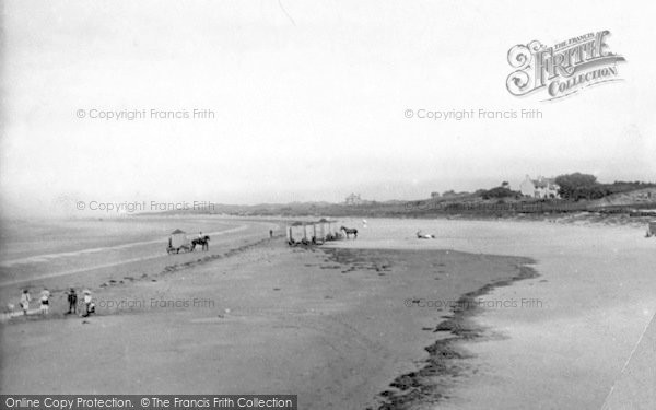 Photo of Burnham On Sea, The Sands 1887
