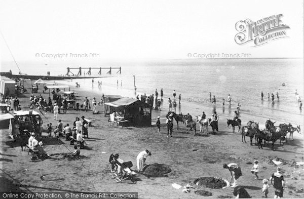 Photo of Burnham On Sea, The Sands 1926 