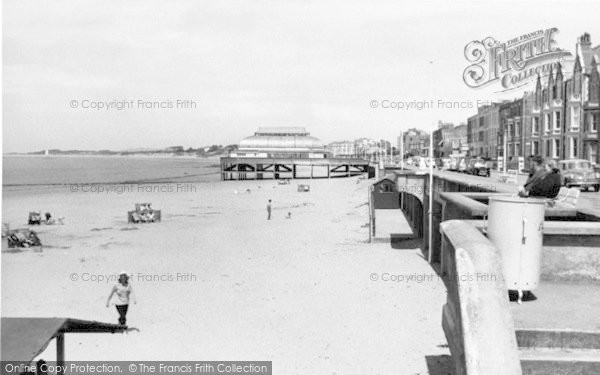 Photo of Burnham On Sea, The Sands c.1960