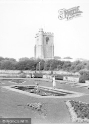 The Sunken Gardens c.1955, Burnham-on-Sea