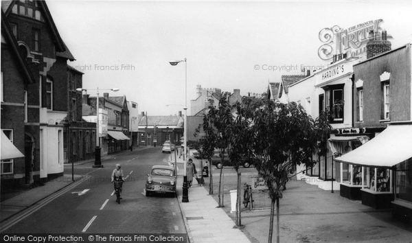 Photo of Burnham On Sea, Victoria Street c.1965