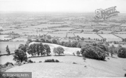 View From Brent Knoll c.1955, Burnham-on-Sea