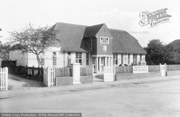Photo of Burnham On Sea, War Memorial Hospital 1926