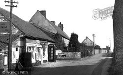 Post Office Corner c.1955, Burnham Overy Staithe