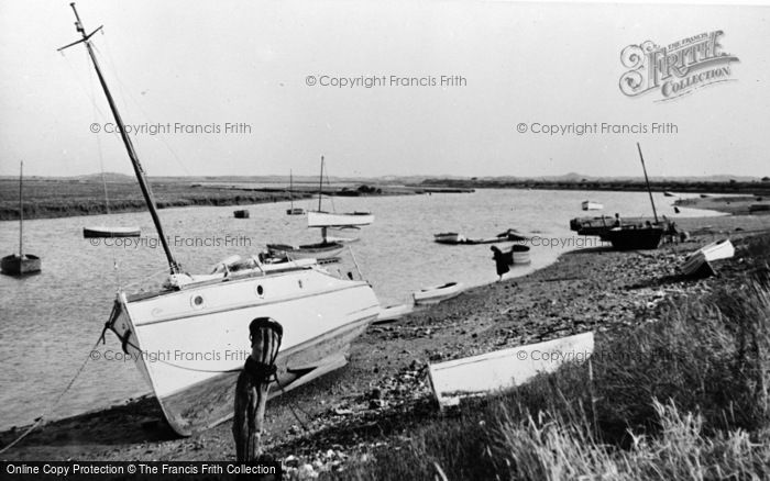 Photo of Burnham Overy Staithe, The Creek c.1955
