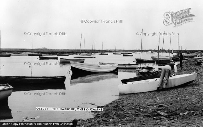 Photo of Burnham Overy Staithe, The Harbour c.1965