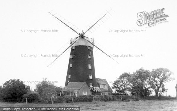 Photo of Burnham Overy Staithe, The Windmill c.1965