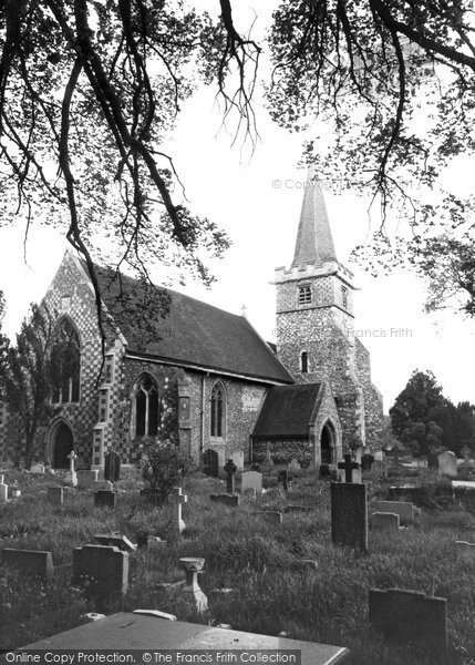 Photo of Burnham, St Peter's Church c.1965