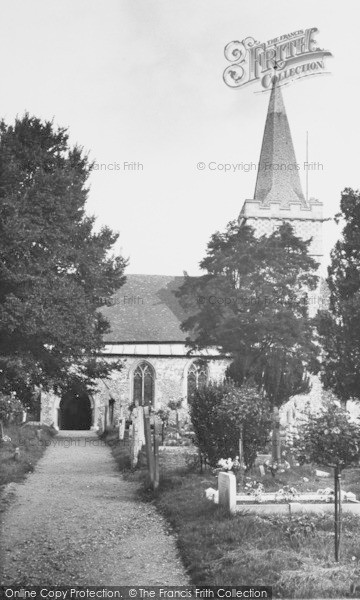 Photo of Burnham, St Peter's Parish Church c.1955