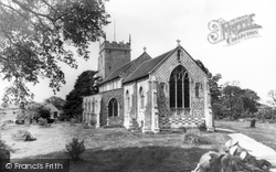 All Saints Church c.1955, Burnham Thorpe