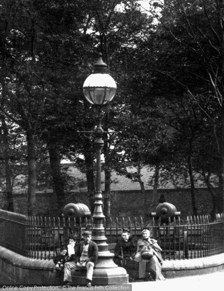 Photo of Burnley, A Street Lamp 1895