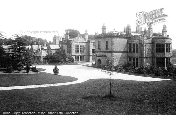 Photo of Burnley, Huntroyde Hall 1895