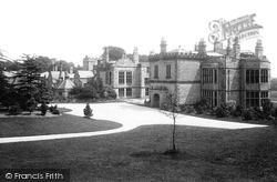 Huntroyde Hall 1895, Burnley