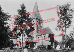 St Andrew's Church, Colne Road 1906, Burnley