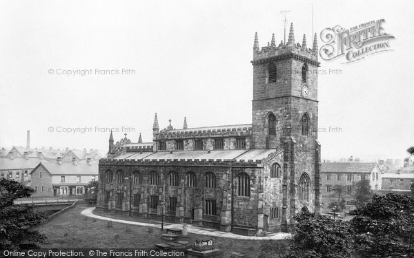Photo of Burnley, St Peter's Church 1895