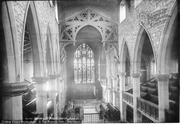 Photo of Burnley, St Peter's Church 1895