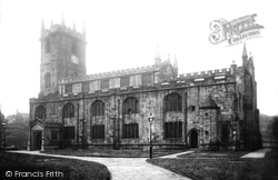 St Peter's Church From The South West 1895, Burnley