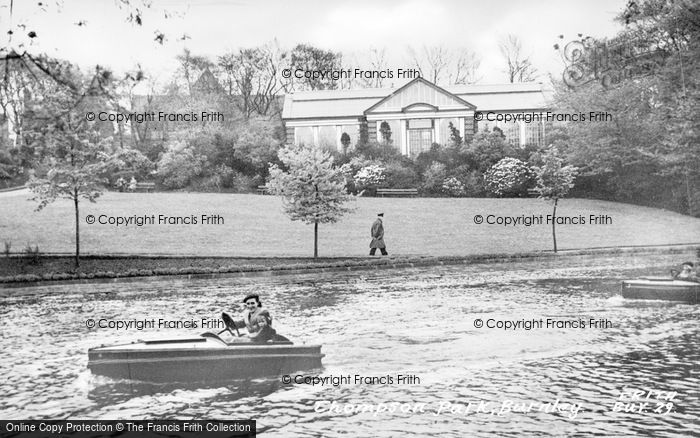 Photo of Burnley, Thompson Park c.1955
