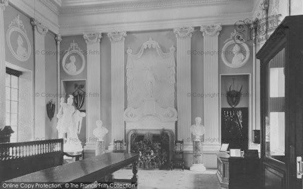 Photo of Burnley, Towneley Hall, Entrance Hall c.1955