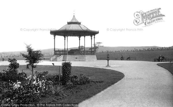 Photo of Burnley, Townley Park Bandstand 1895