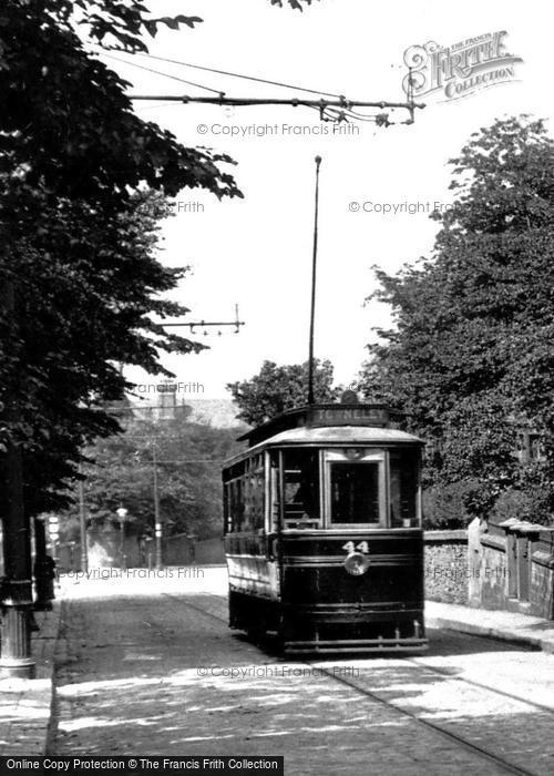 Photo of Burnley, Tram In Manchester Road 1906