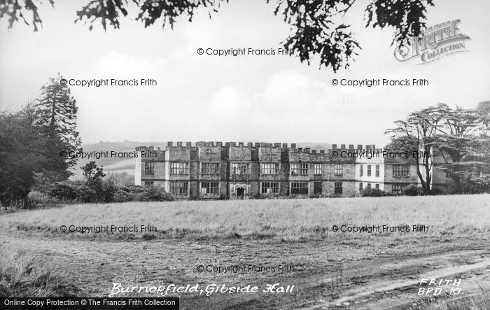 Photo of Burnopfield, Gibside Hall c.1960