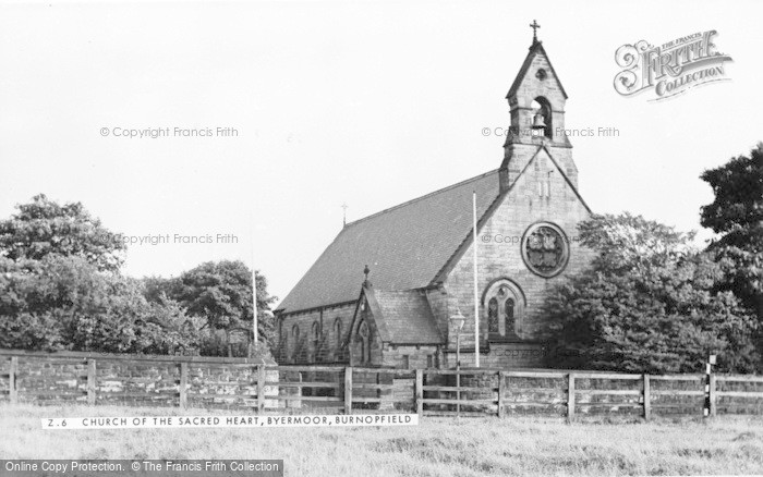 Photo of Burnopfield, The Church Of The Sacred Heart, Byermoor c.1960