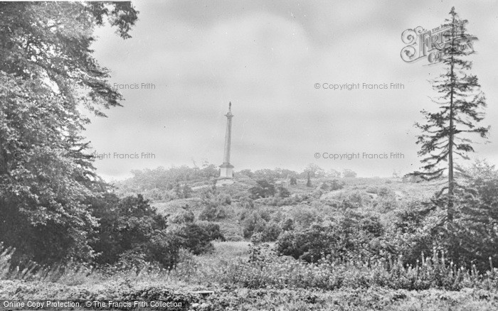 Photo of Burnopfield, The Gibside Monument c.1960
