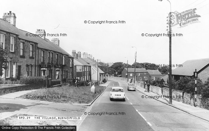 Photo of Burnopfield, The Village c.1965