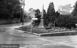 The War Memorial c.1965, Burnopfield