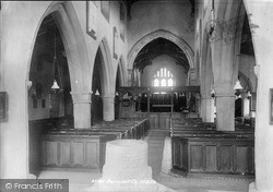 Church Interior 1900, Burnsall