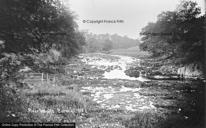 Photo of Burnsall, The River Wharfe c.1935