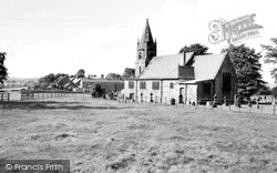 St Andrew's Church And Village c.1960, Burnt Yates