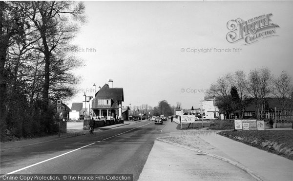 Photo of Burpham, London Road c.1955
