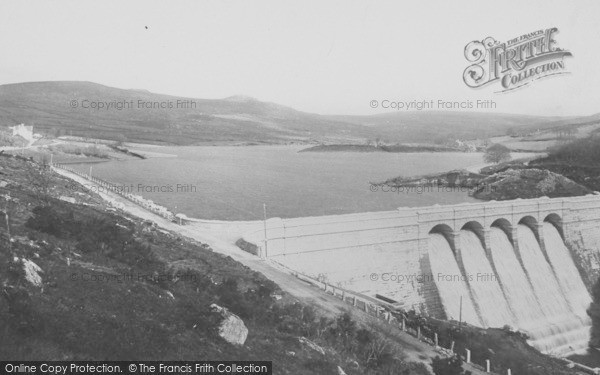 Photo of Burrator Reservoir, 1898