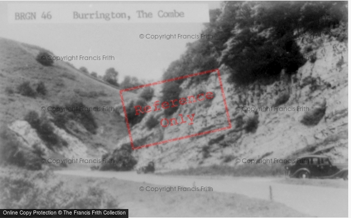 Photo of Burrington Combe, The Combe c.1935