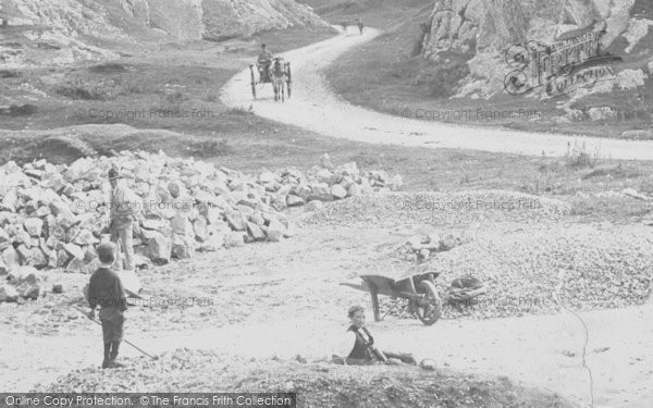 Photo of Burrington Combe, The Gorge c.1890