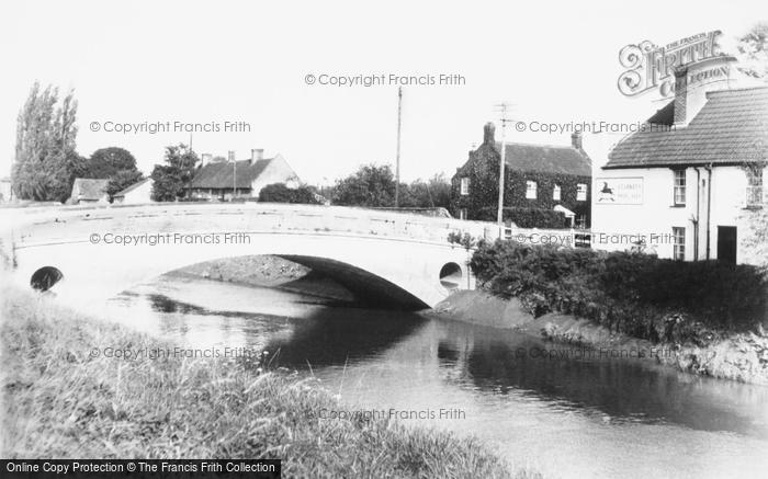 Photo of Burrowbridge, The Bridge c.1960