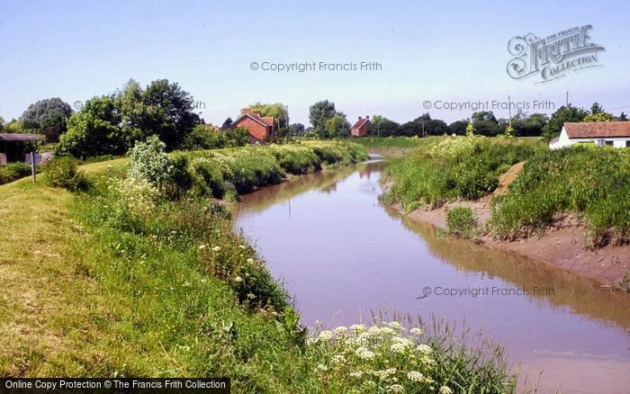 Photo of Burrowbridge, The River Parrett 2004