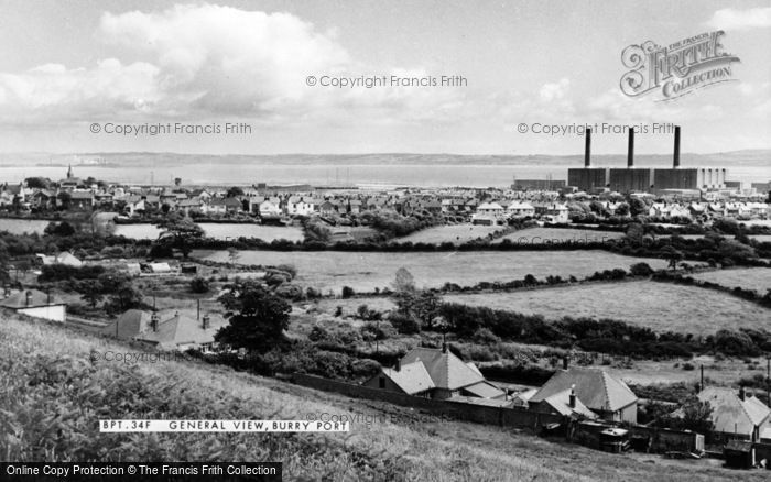 Photo of Burry Port, General View c.1960