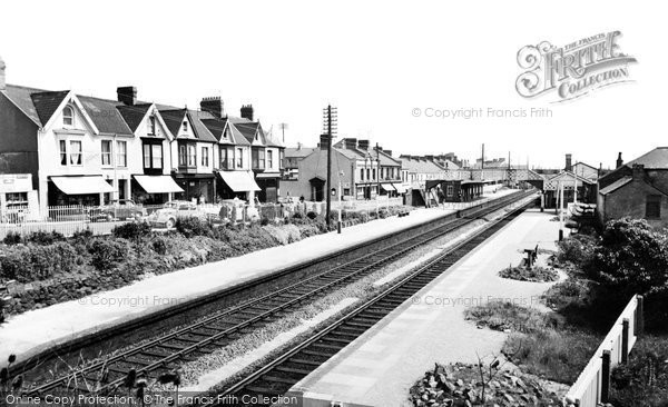 Photo of Burry Port, Station c.1955
