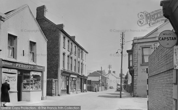Photo of Burry Port, Station Road c.1955