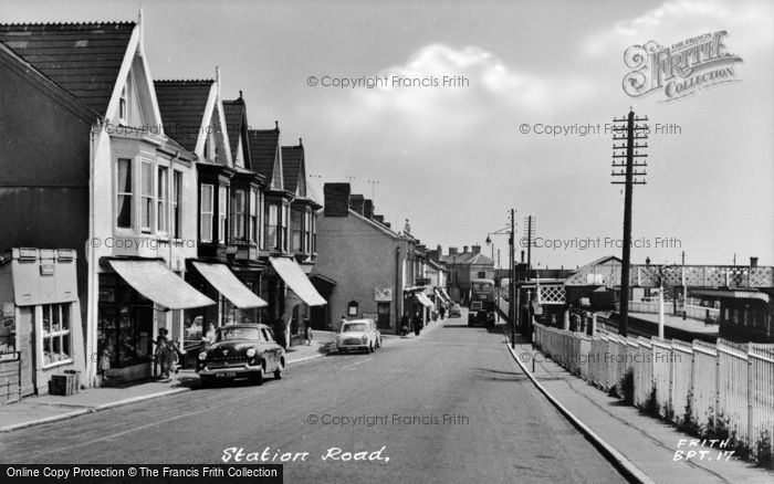 Photo of Burry Port, Station Road c.1955