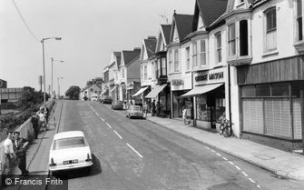 Burry Port, Station Road c1965
